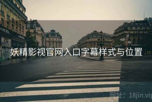 妖精影视官网入口字幕样式与位置