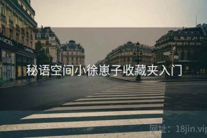 秘语空间小徐崽子收藏夹入门