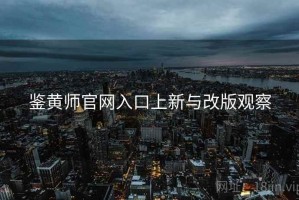 鉴黄师官网入口上新与改版观察