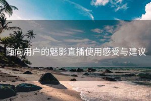 面向用户的魅影直播使用感受与建议