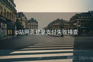 p站网页登录支付失败排查