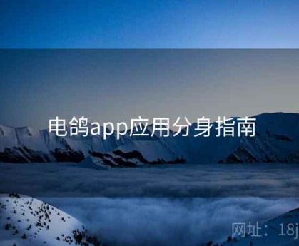 电鸽app应用分身指南