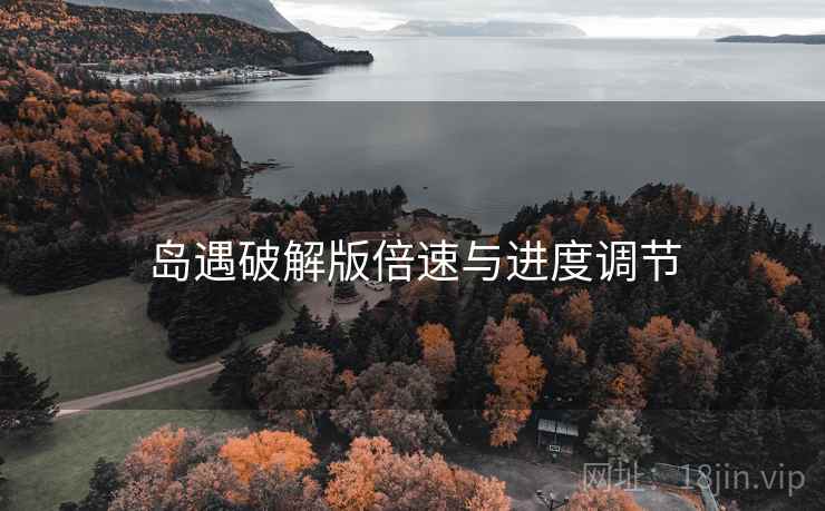 岛遇破解版倍速与进度调节