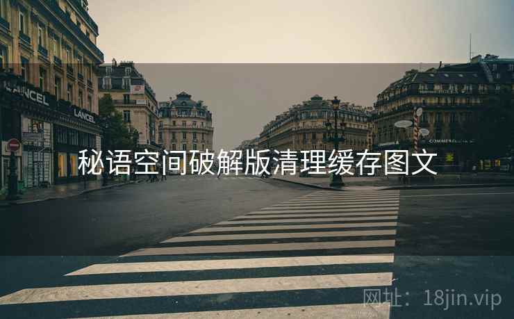 秘语空间破解版清理缓存图文