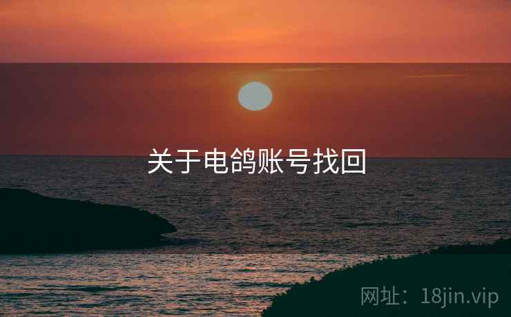 关于电鸽账号找回