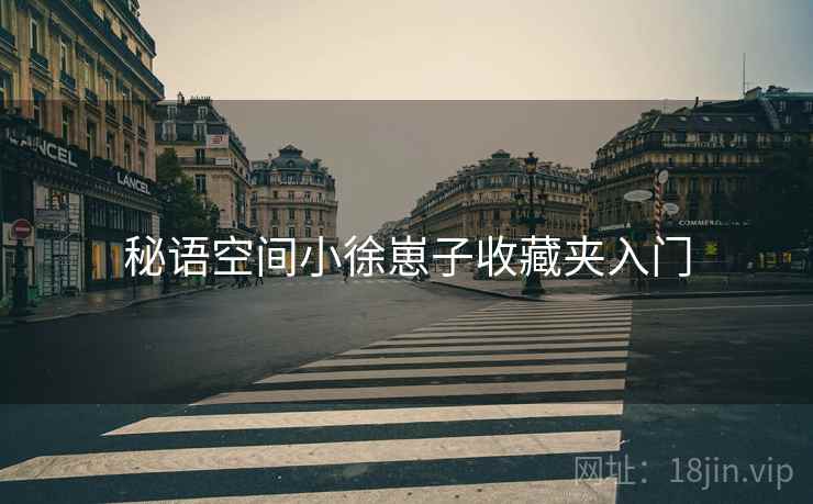 秘语空间小徐崽子收藏夹入门