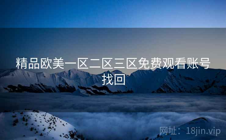 精品欧美一区二区三区免费观看账号找回