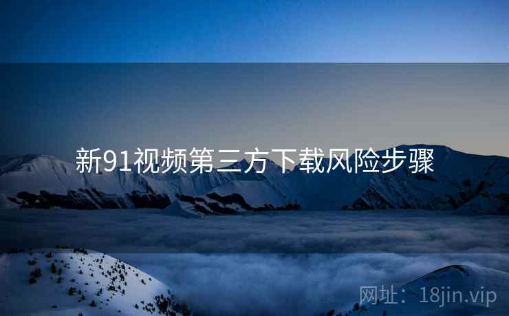 新91视频第三方下载风险步骤