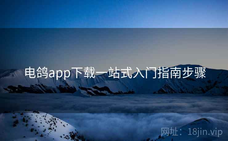 电鸽app下载一站式入门指南步骤