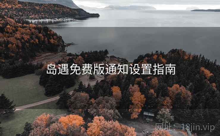 岛遇免费版通知设置指南